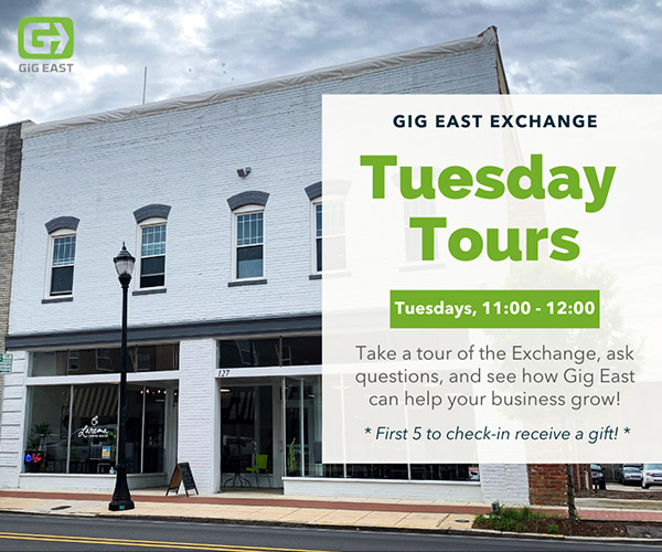 GIG East Tuesday Tours